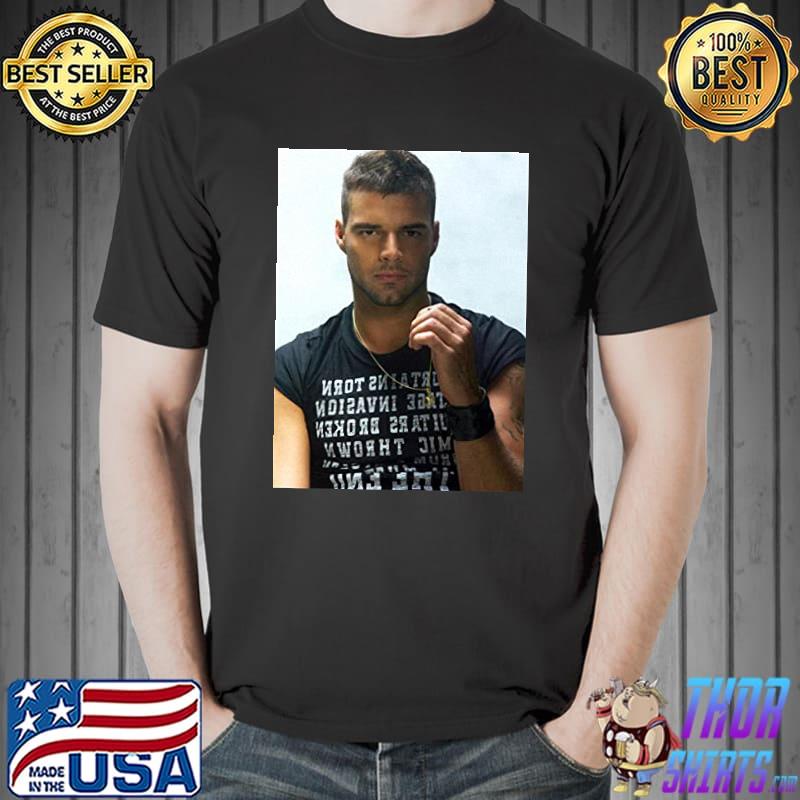 Ricky Martin Face Vintage Shirt
