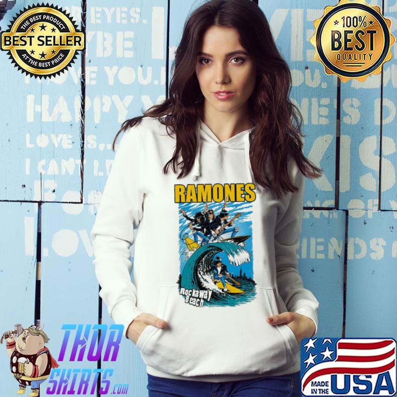 Rockaway beach ramones slayer band greenday s Hoodie