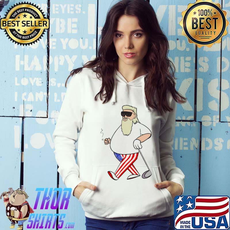 Smokin' john daly golf s Hoodie