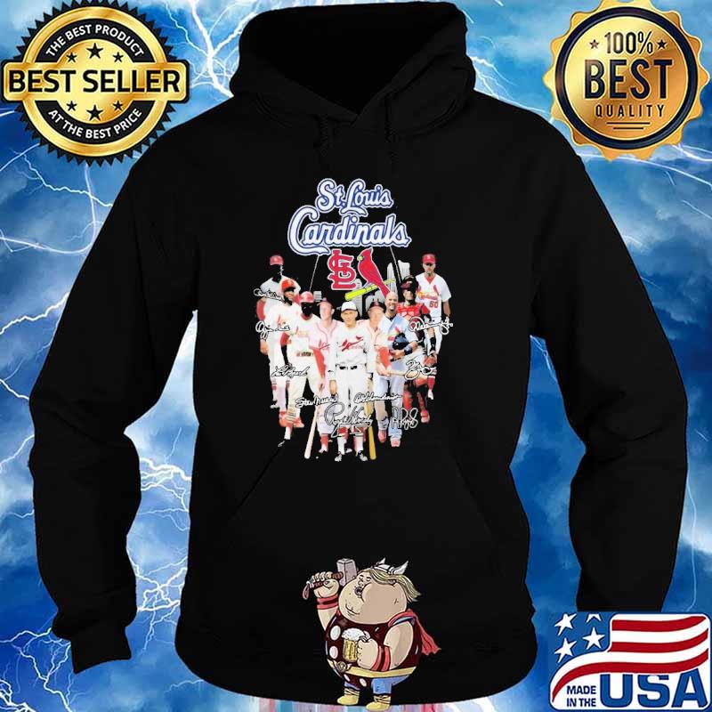St. Louis Cardinals Team Signatures 2022 Shirt Hoodie