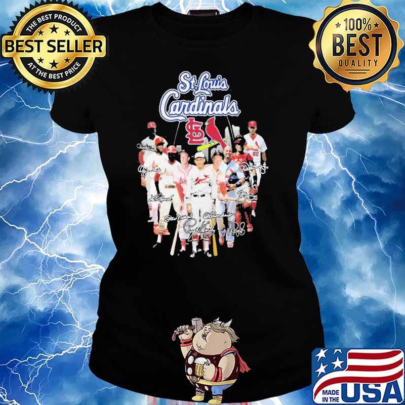 St. Louis Cardinals Team Signatures 2022 Shirt Ladies tee
