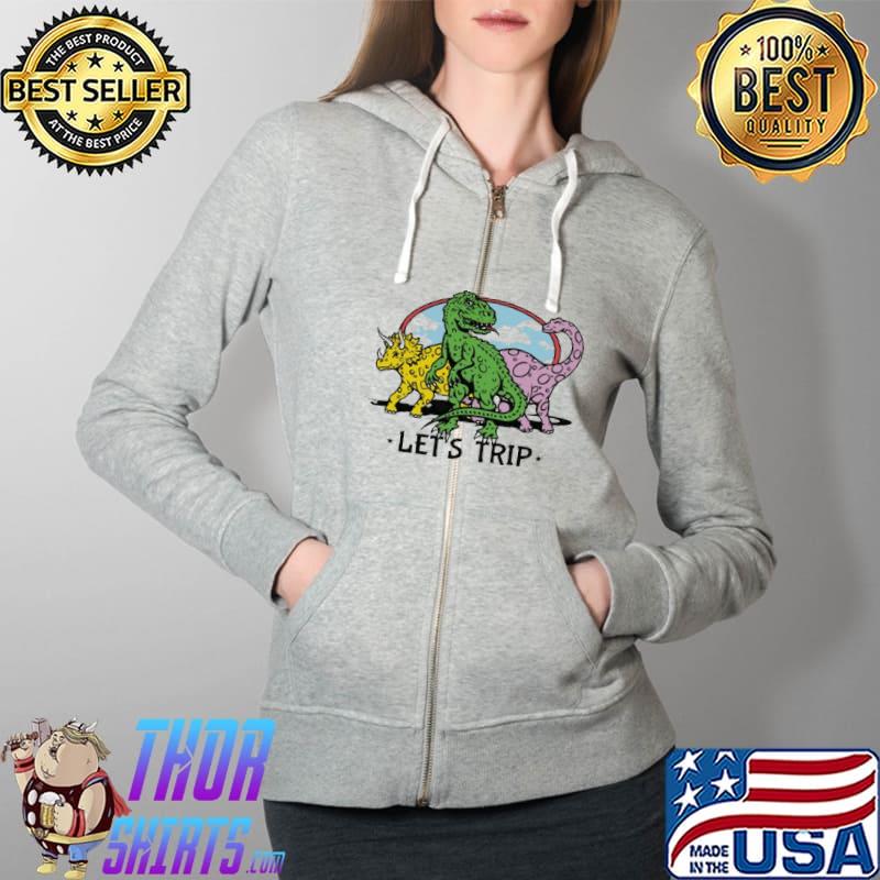 Sturniolo Triplets Dinosaur Shirt Full Zip Hooded