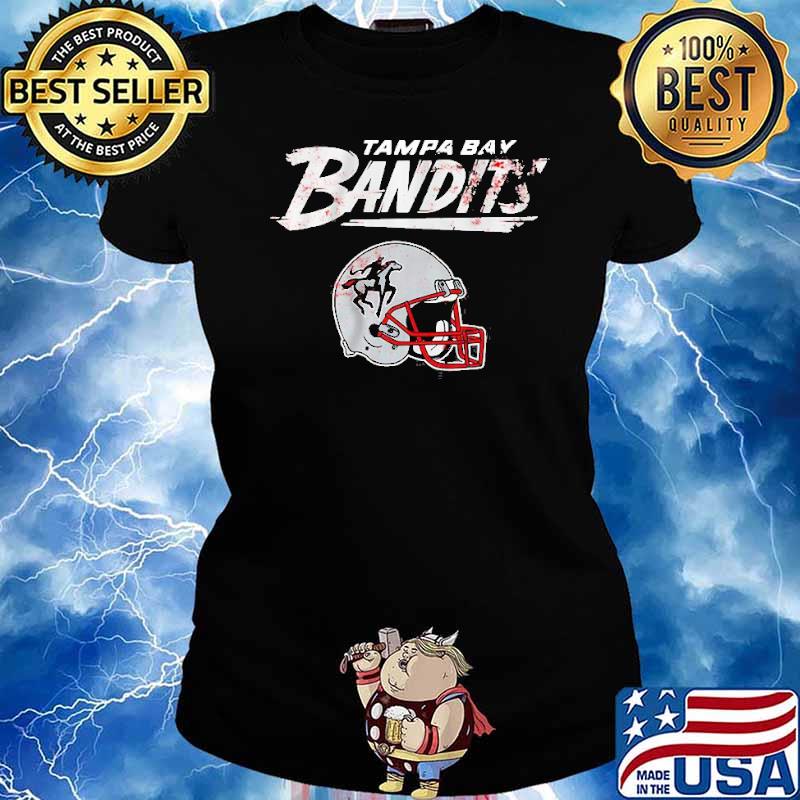 Tampa Bay Bandits Vintage Helmet Shirt Ladies tee