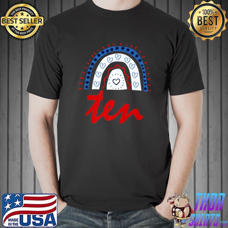 Ten Year Old Rainbow T-Shirt