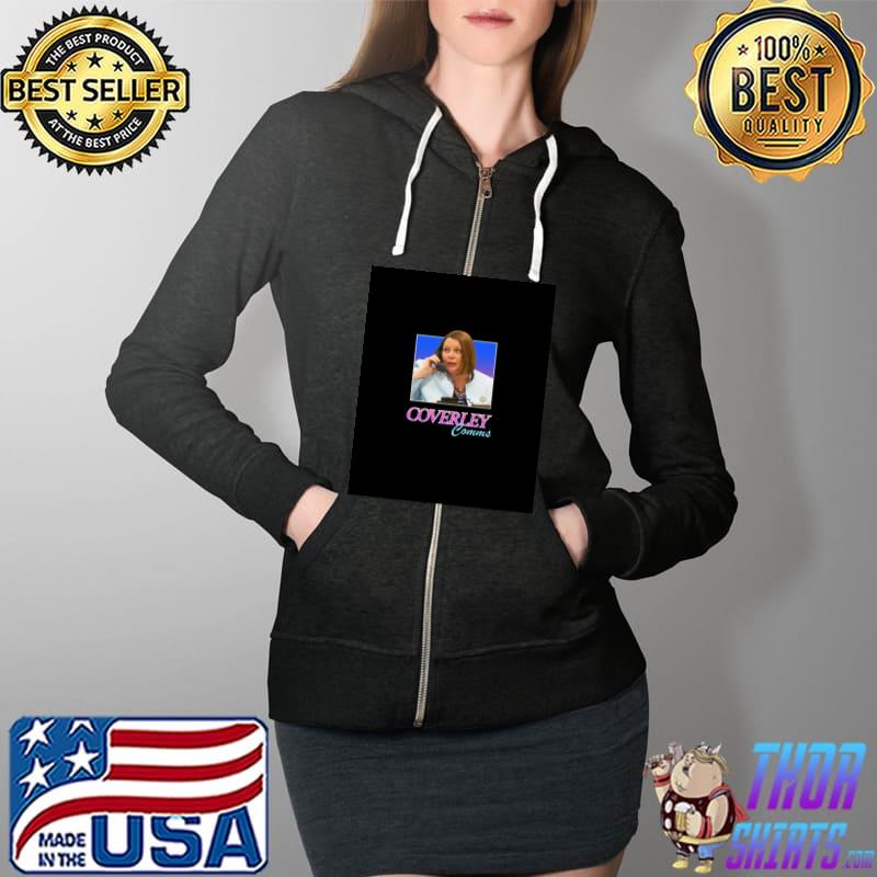 Terri Coverley Comms - The Thick Of It Print Graphic T-Shirt Full Zip Hooded
