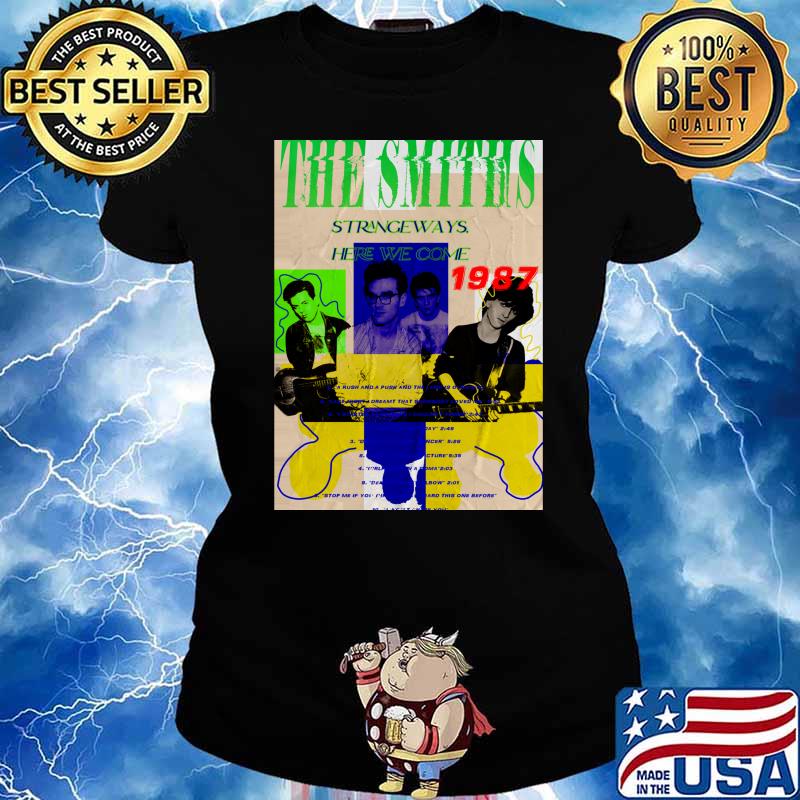 The Smiths Concert Poster 1987 T-Shirt Ladies tee