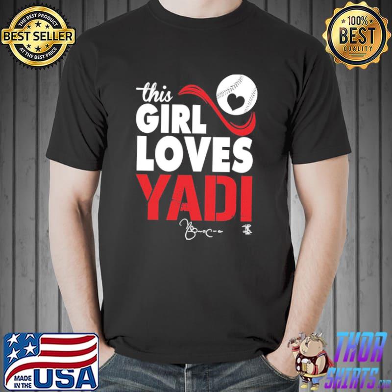 Yadier Molina This Girl Loves Shirt - TeeUni