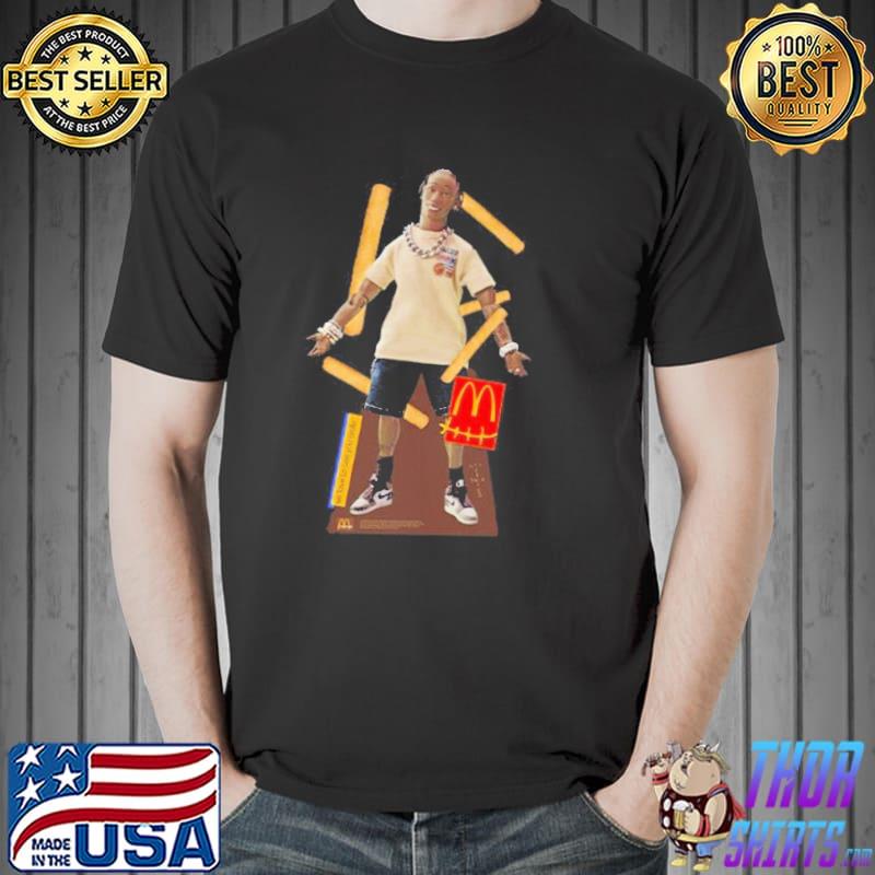 Travis Scott Cactus Jack Mcdonalds shirt