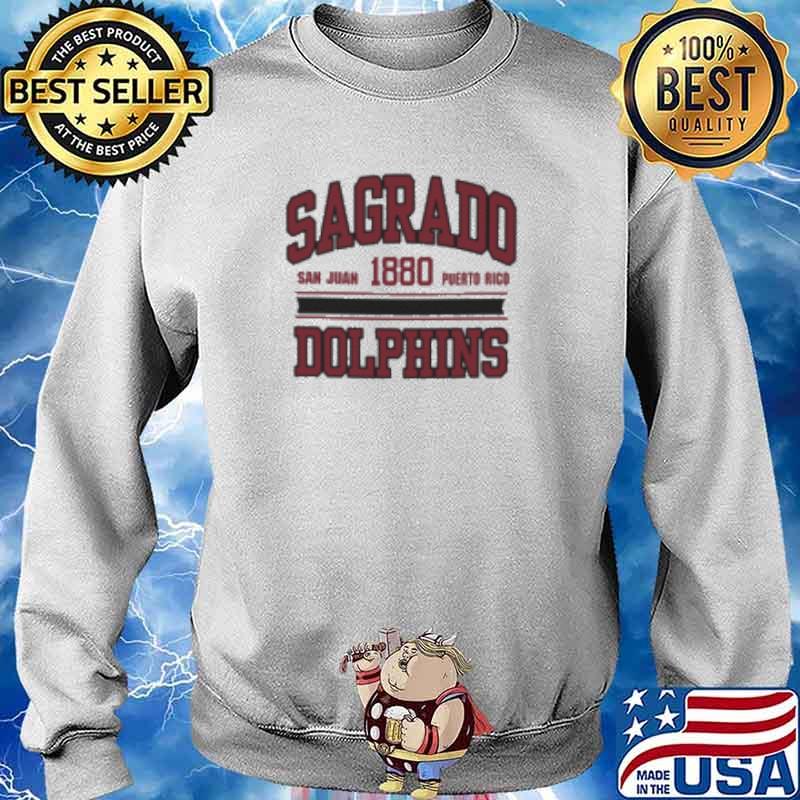 Universidad Del Sagrado Corazon Dolphins Shirt Sweater