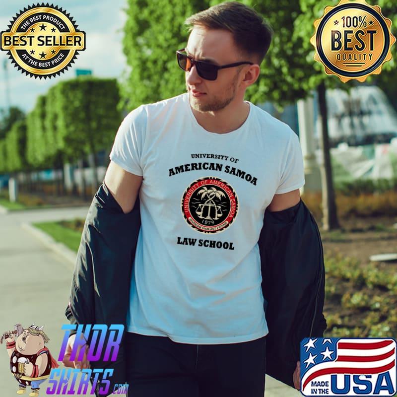 University of American Samoa law school professionally designed shirt