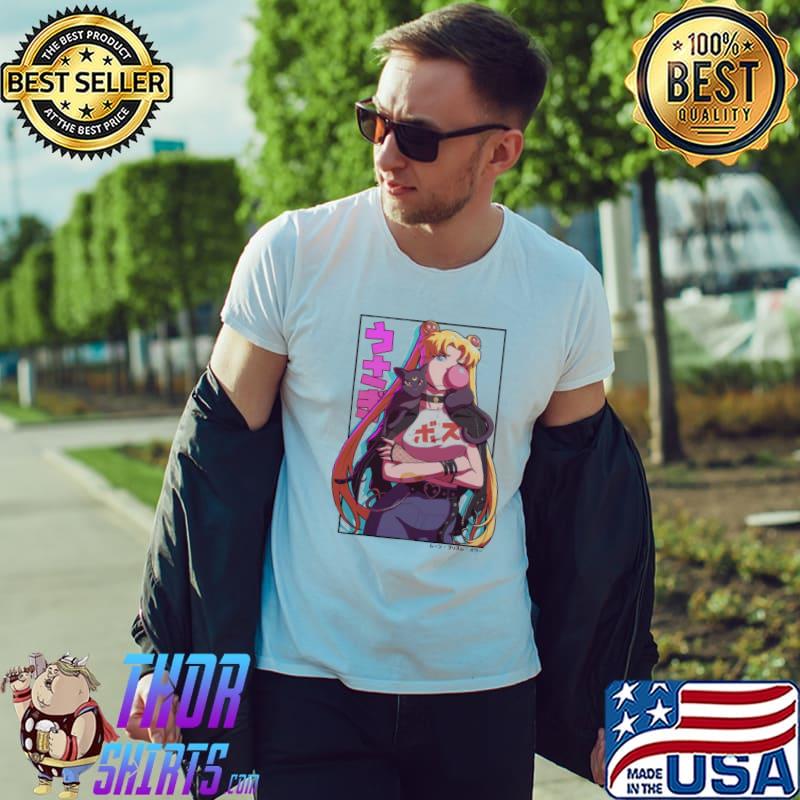 UsagI tsukino sailor moon manga anime character art shirt