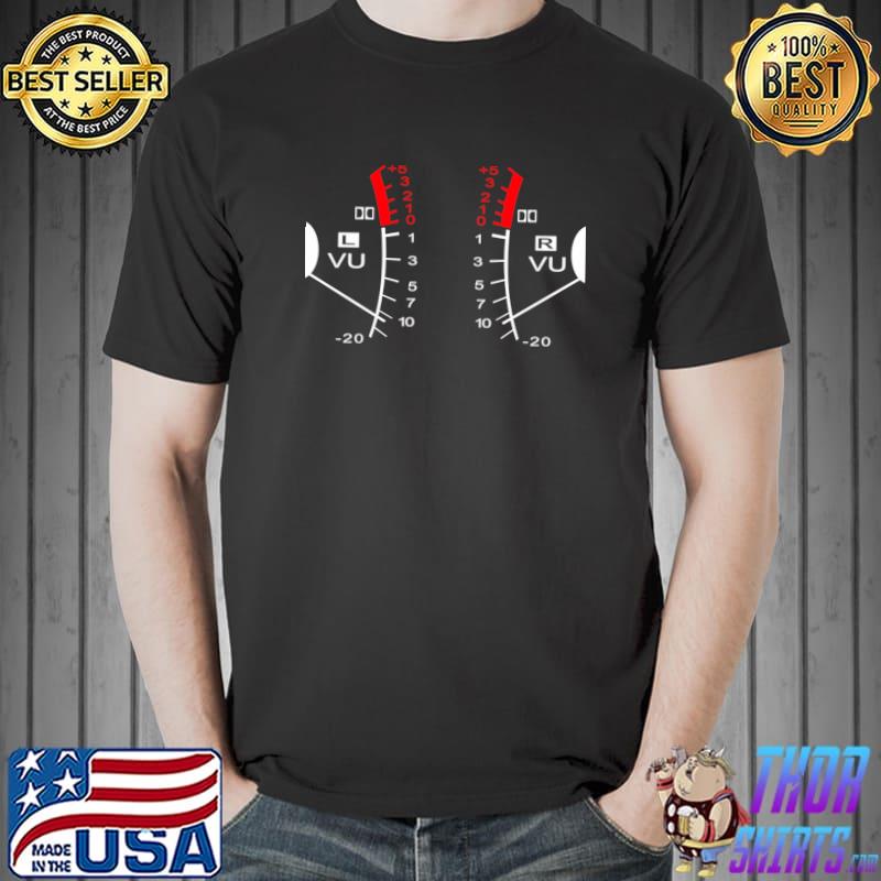 VU Meter Volume T-Shirt