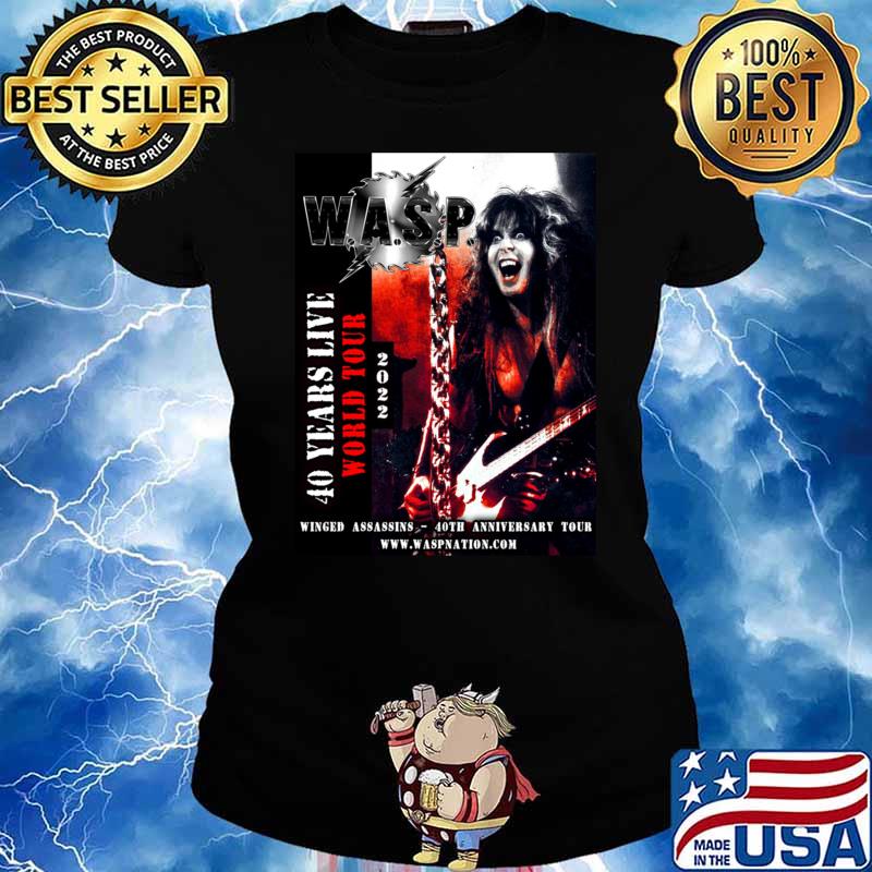 World Tour W.A.S.P 40 years live Essential T-Shirt Ladies tee