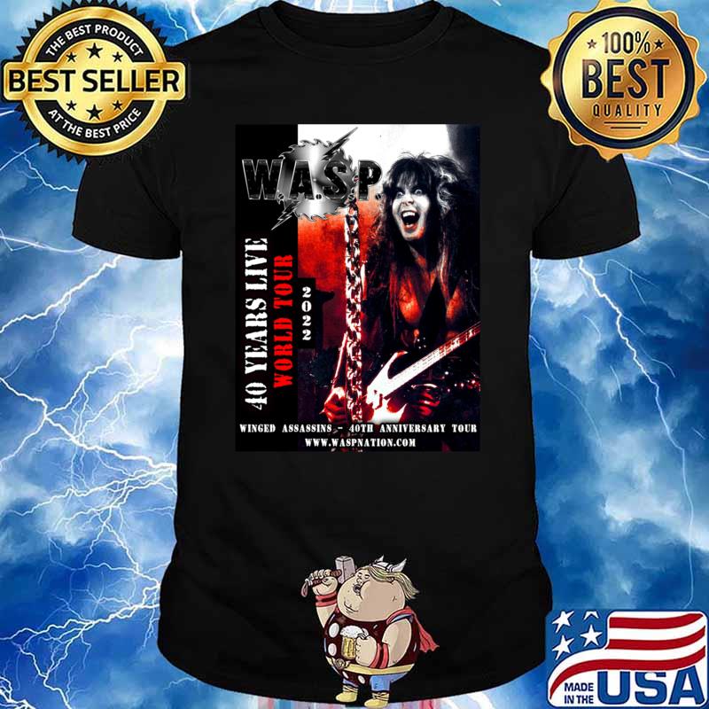 World Tour W.A.S.P 40 years live Essential T-Shirt