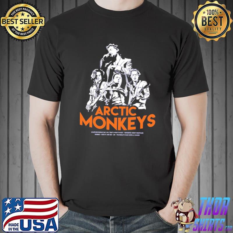 4 out or 5 arctic monkeys classic shirt