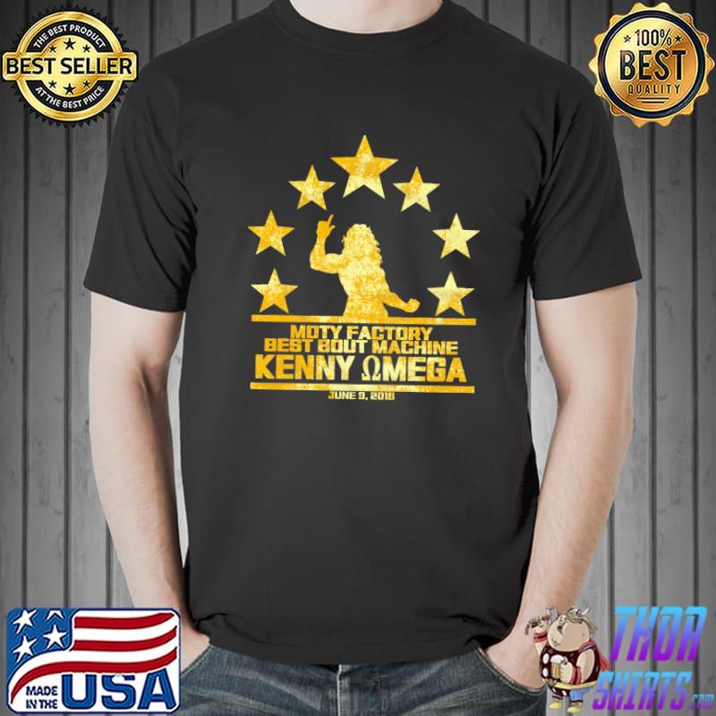 7 Stars Moty Factory Best Bout machine Kenny Omega Shirt