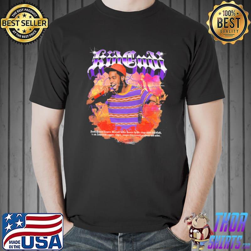 90s vintage style kid cudI trending classic shirt