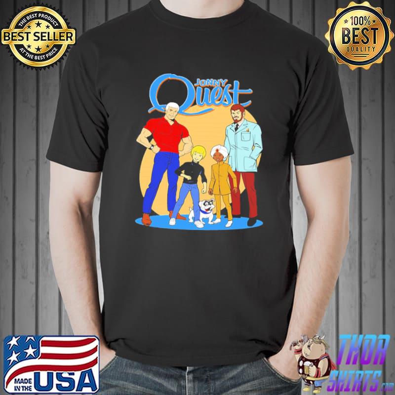 Adventures jonny quest animated series classic shirt