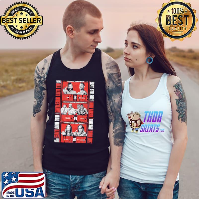 AEW world championship all elite wrestling all out 2021 s Tank Top