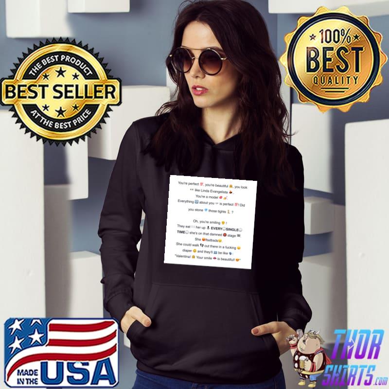 Aja Valentina- Linda Evangelista - Emoji Meme Classic Essential T-Shirt Hoodie