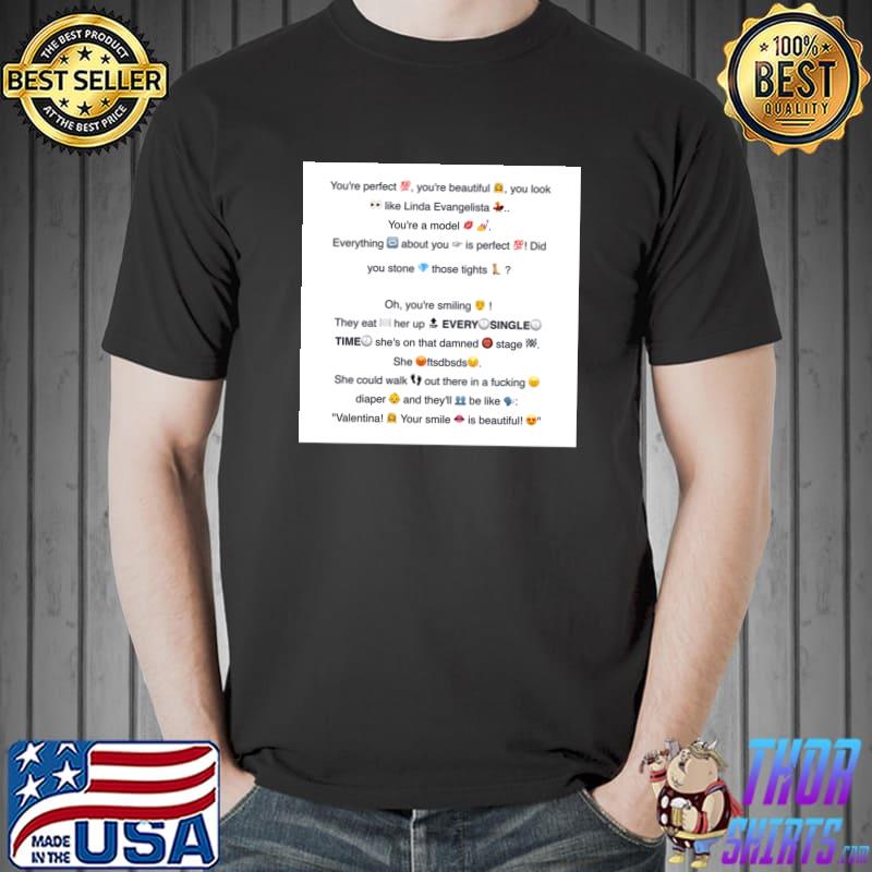 Aja Valentina- Linda Evangelista - Emoji Meme Classic Essential T-Shirt