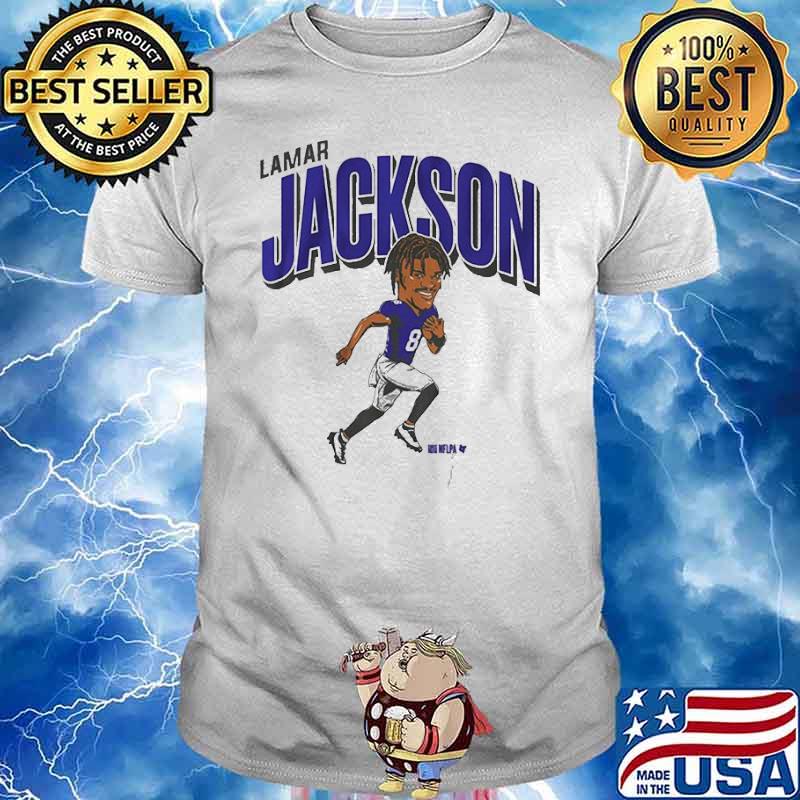 Baltimore Ravens Lamar Jackson Caricature Shirt, hoodie, sweater, long  sleeve and tank top