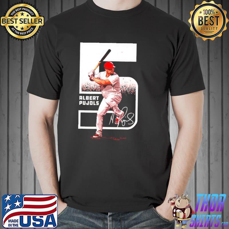 Baseball first baseman albert pujols no 5 sport shirt