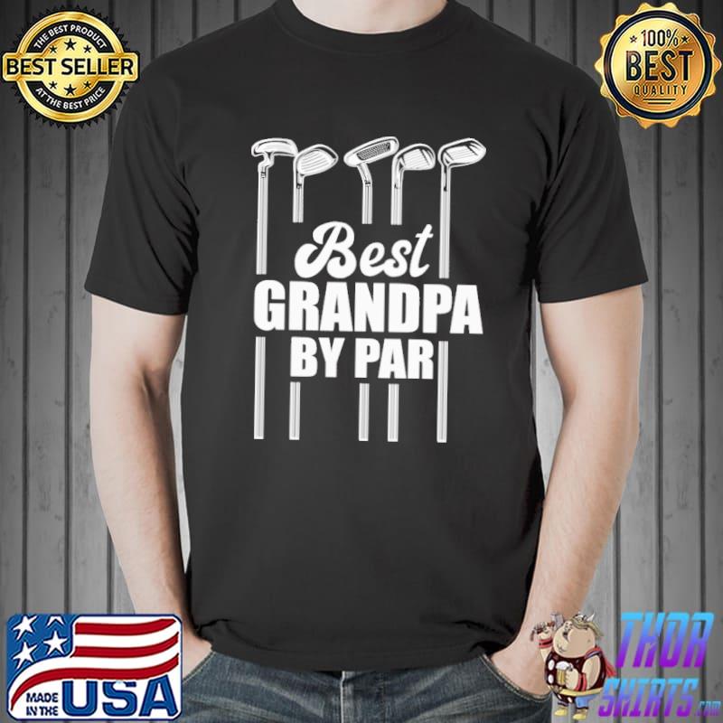 Best Grandpa By Par Golf Shirt