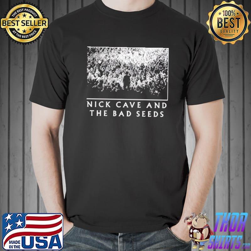 Black and white art the bad seed nick cave shirt