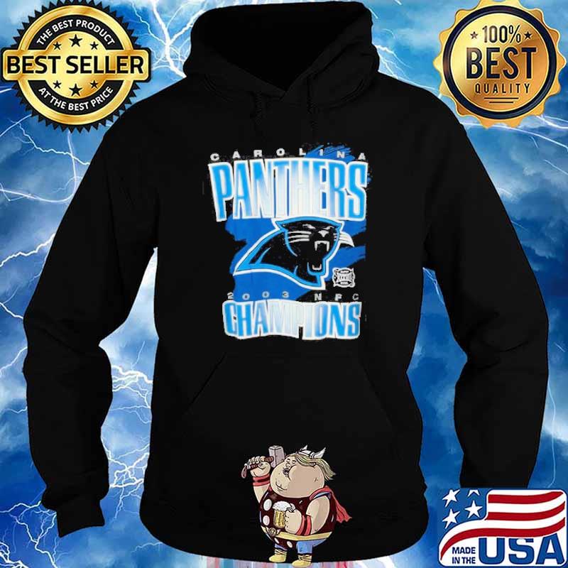 Carolina Panthers 2003 NFC Champions Shirt Hoodie