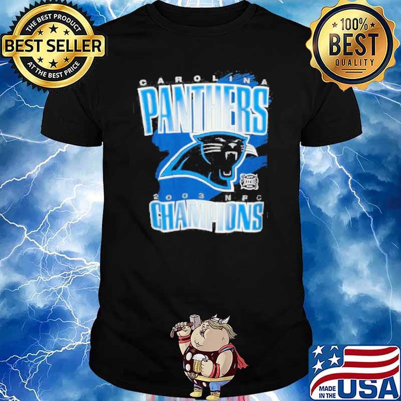 Carolina Panthers 2003 NFC Champions Shirt
