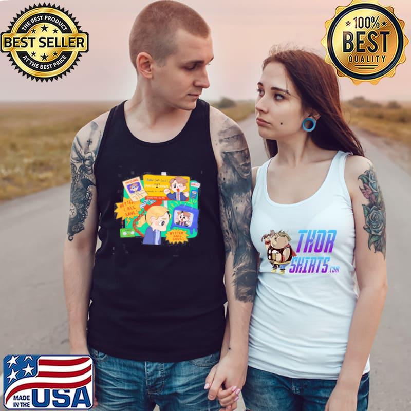 Cartoon better call saul artwork classic s Tank Top