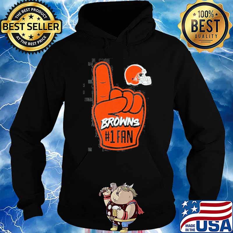 Official cleveland browns infant hand off T-shirt, hoodie, sweater