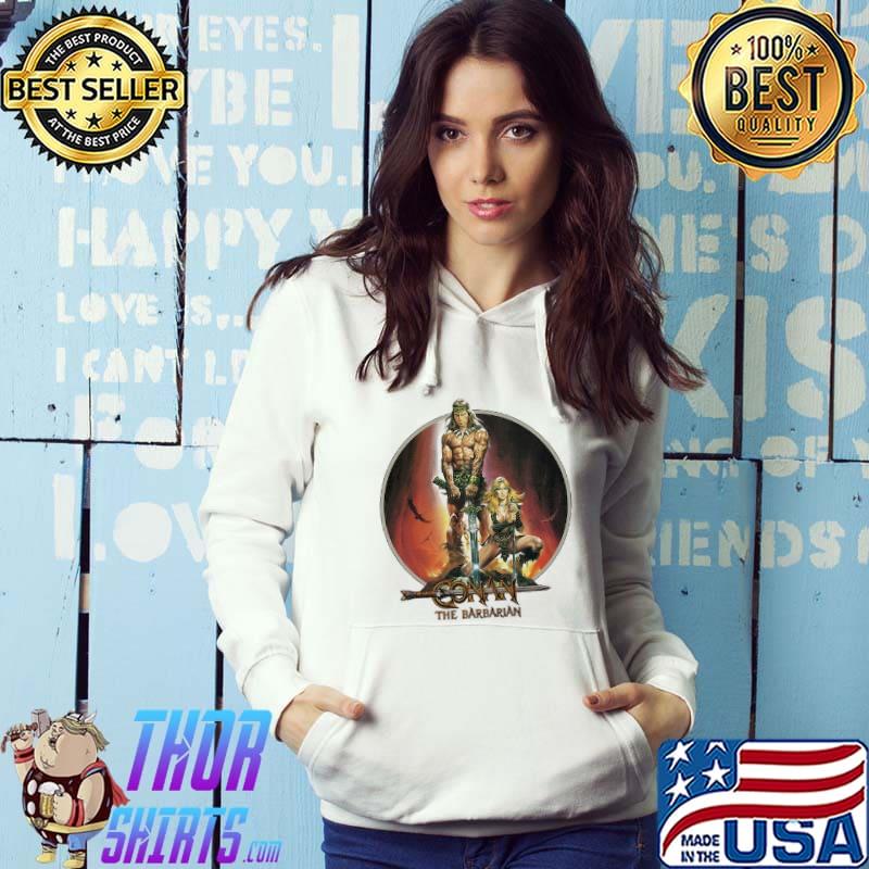 Conan The Barbarian 40th Anniversary Shirt Hoodie