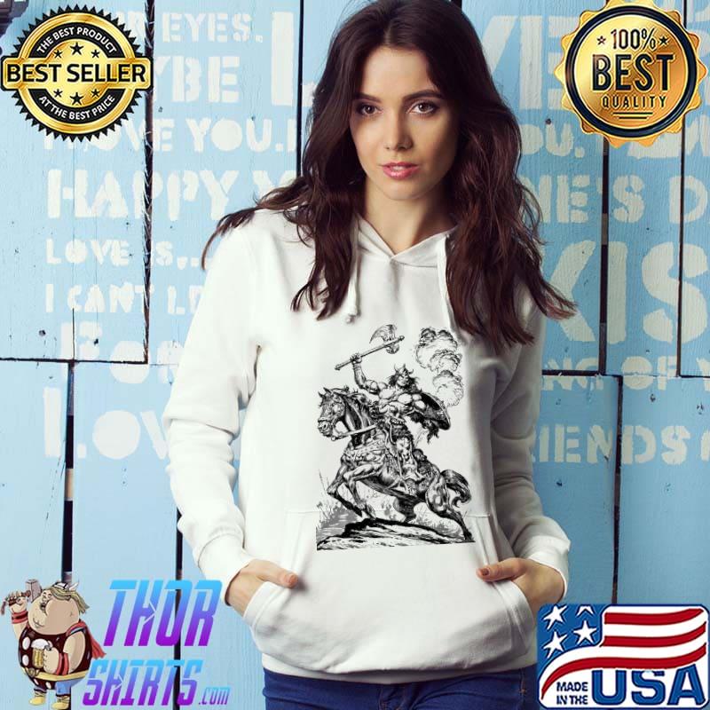 Conan the Barbarian Horse Shirt Hoodie