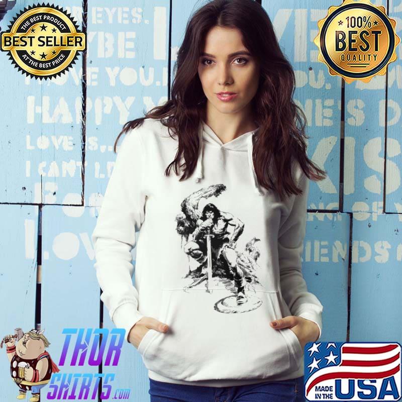 Conan the Barbarian il barbaro Shirt Hoodie