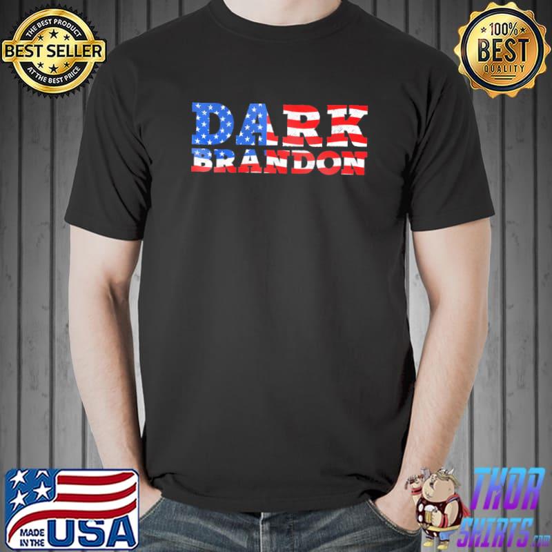 Dark brandon Biden us flag shirt