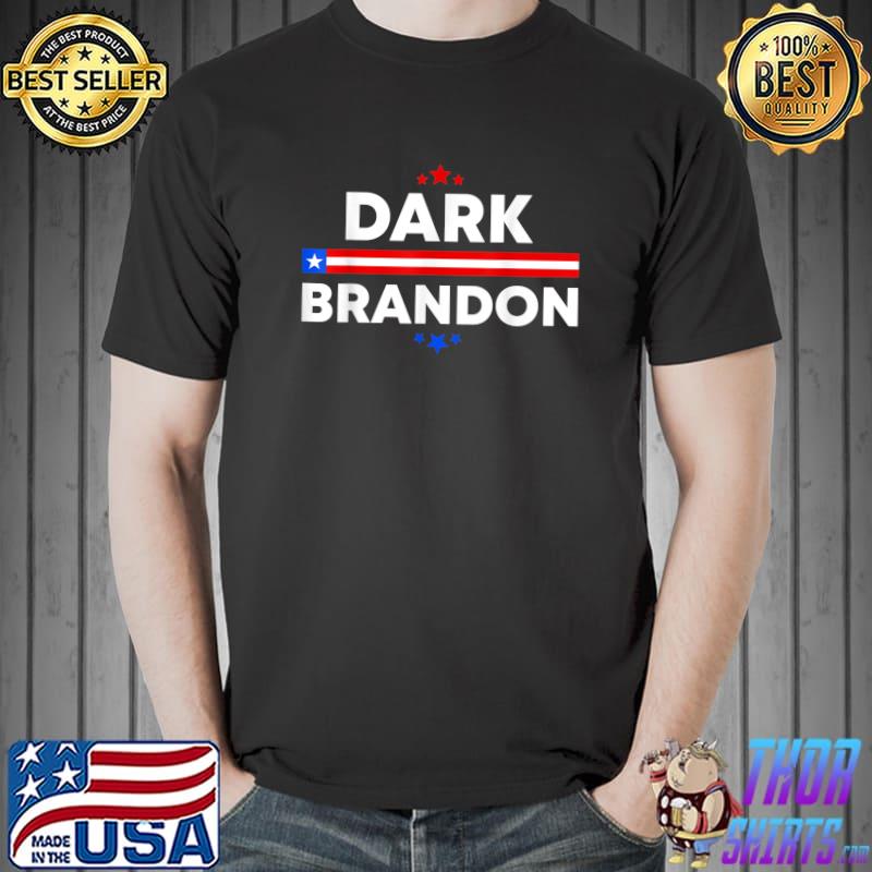 Dark Brandon Saving America Political Stars Red Blue T-Shirt