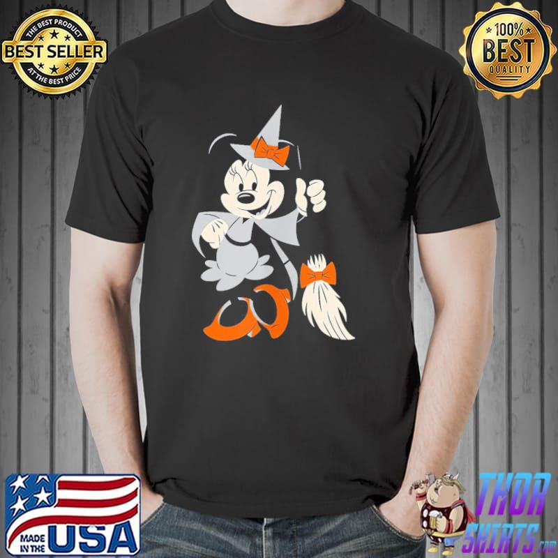 Disney halloween halloween minnie happy witch classic shirt