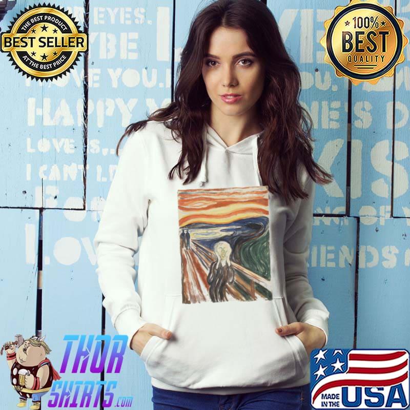 Edvard munch the scream classic s Hoodie