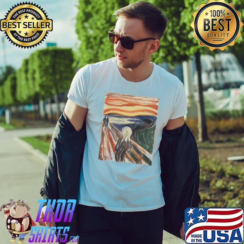 Edvard munch the scream classic shirt