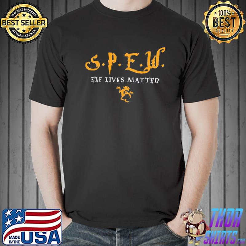 Elf lives matter spew Harry Potter classic shirt