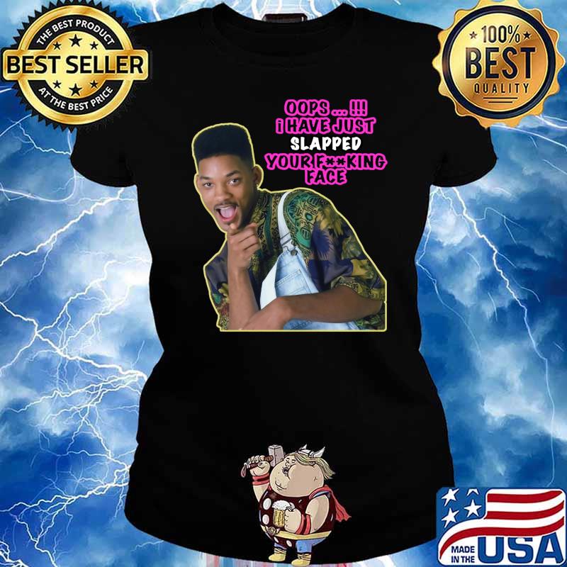 FRESH SLAP OF PRINCE Classic T-Shirt Ladies tee