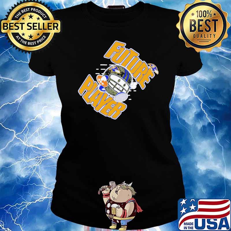 Future Player NFL Team Baltimore Ravens Poki 2022 s Ladies tee