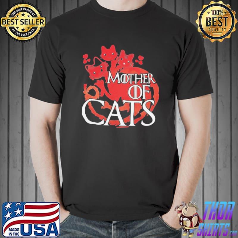 Game of thrones mother of cats classic shirt