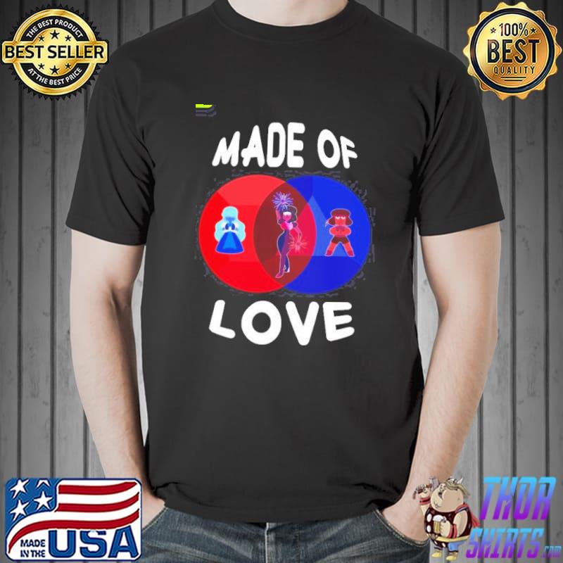 Garnet made of love trending classic shirt