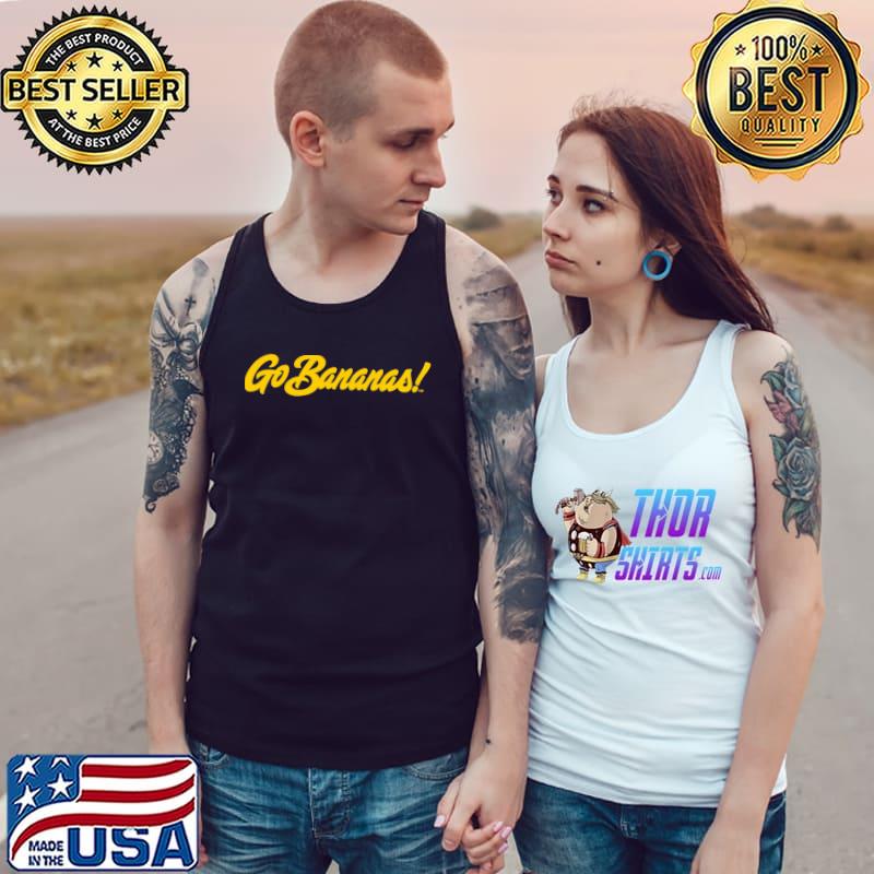 Go Bananas, Yellow team Baseball Essential T-Shirt Tank Top