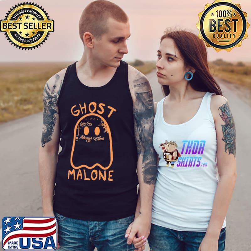 Halloween Ghost Malone Fall Season Spooky Shirt Tank Top