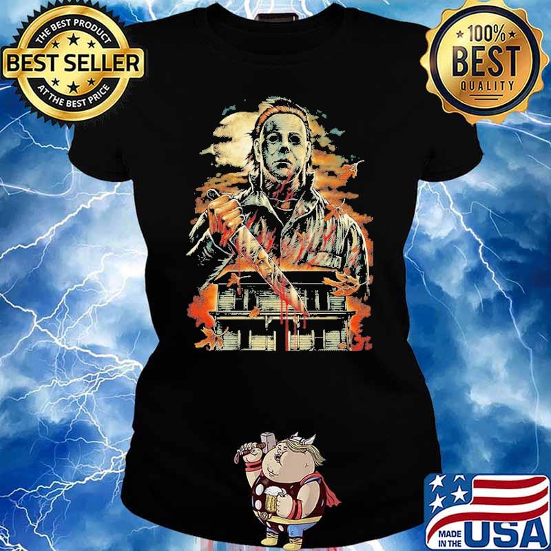 Halloween The night he came home horror movie michael myers s Ladies tee