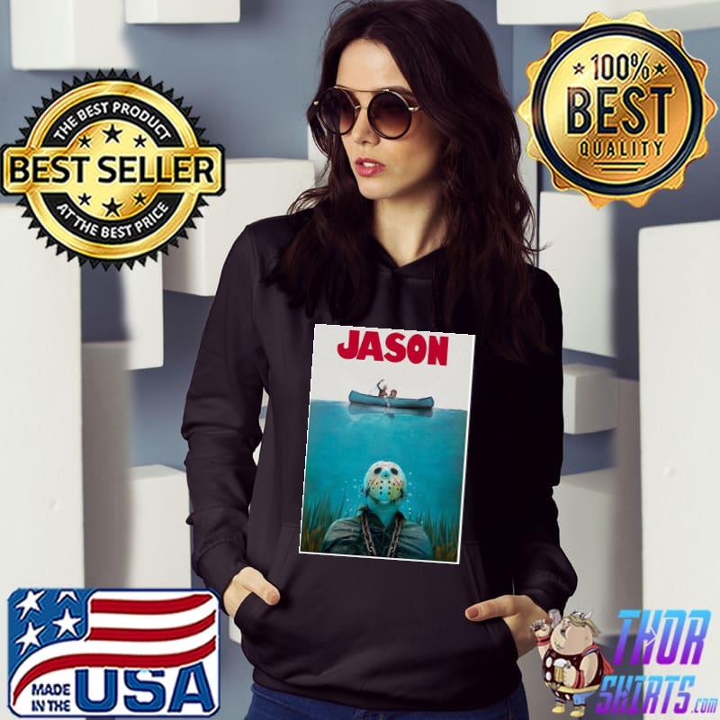Jason voorhees friday the 13th jaws style trending s Hoodie
